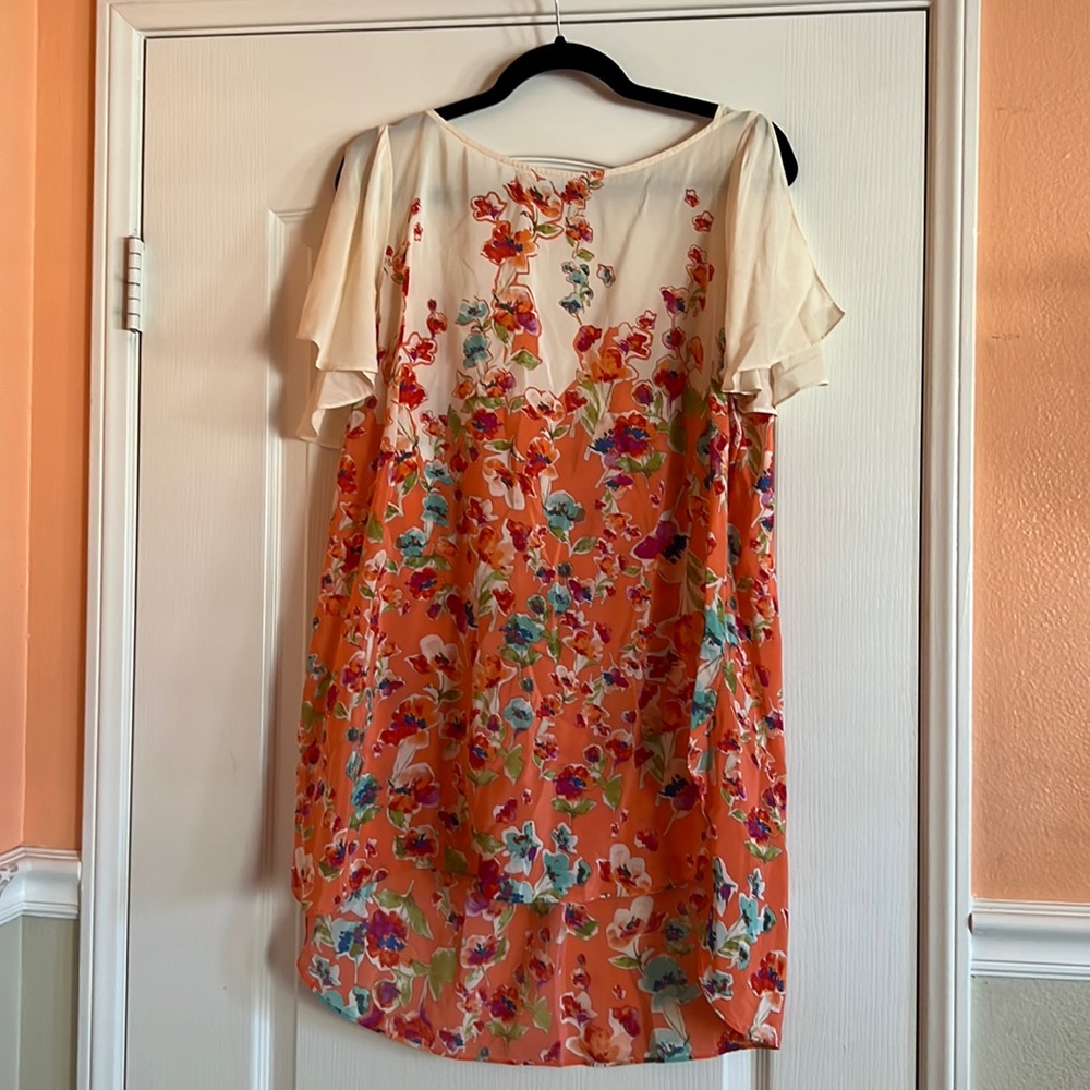 100% silk floral top MAEVE